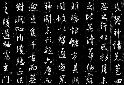 《怀仁集王圣教序》拓片（局部）.png