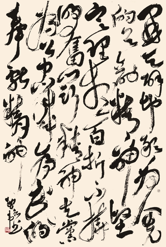 1贾韬  草书，红船精神，250x190cm_副本.jpg